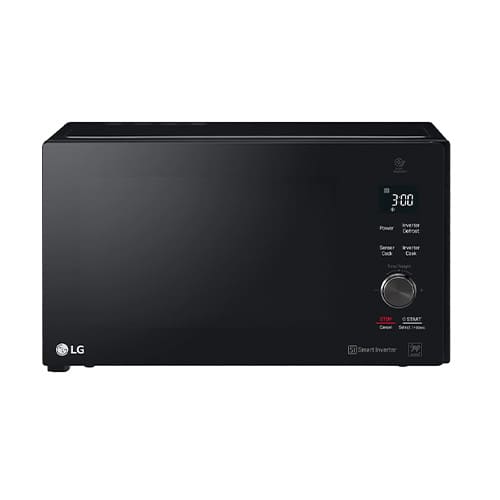 LG Cuisinière à gaz 4 Feux 60 CM, Sécurité totale, Système de chauffage  combiné, Rôtissoire